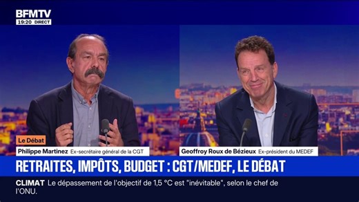 LE DÉBAT - Retraite par capitalisation : “C’est aucune assurance d’avoir une retraite correcte”, estime Philippe Martinez (Ex-CGT)