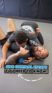 Side control escape you need to know in Jiu Jitsu! #jiujitsu #jiujitsutips #martialarts #grappling | Robby Donofrio Jiu Jitsu