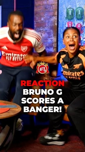Bruno G scores an absolute BANGER to make it one nil! 🚀