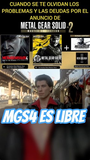 El volumen 2 de la Master Collection ya viene #metalgear #mastercollection