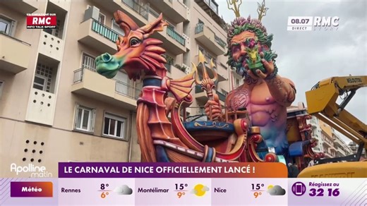 Le carnaval de Nice a officiellement commencé