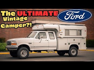 THE Ultimate Ford Diesel Camper Combo?! Alaskan Camper and Ford 7.3 IDI Diesel POV and Drive Ottoex