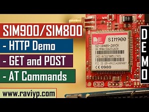 SIM900 GPRS HTTP AT Commands