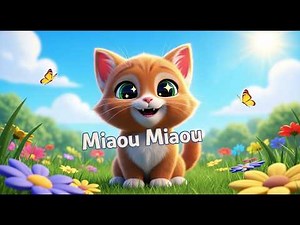 Petit Chat, Miaou Miaou Miaou 🐱🎵 | Comptine Bébé | Baby Cat Meow Meow – Kids Song