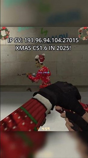 THE BEST CS1.6 XMAS SERVER IN 2025! #xmas #christmas #cs #cs16 #cs2 #csgo