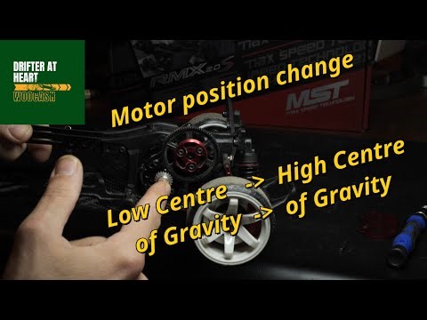 EASY motor position change - Mst Rmx 2.5 - Rc Drift Series
