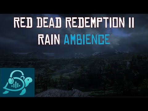 Red Dead Redemption 2 | 🌧️Relaxing Rain Ambience | Horseshoe Overlook