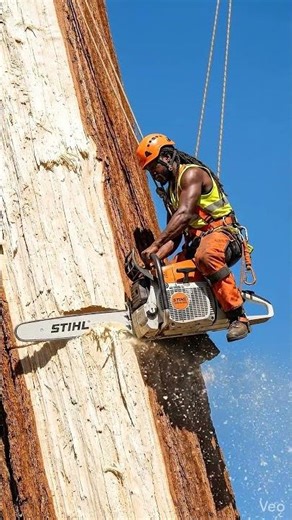 La motosierra Stihl más grande del mundo 🌎