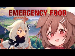 Paimon is Korone's Emergency Food