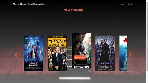 Online Movie Theater Seat Reservation System In PHP MySQL | Campcodes