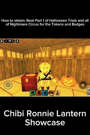 NEW Chibi Ronnie Lantern Showcase + How To Obtain (The Mimic)