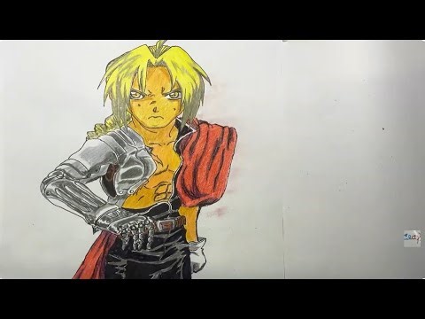 Edward Elric (FullMetal Alchemist) Speed Drawing