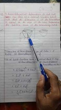 Class 10 Maths Chapter 12 | Surface Area & Volume Full Important Questions