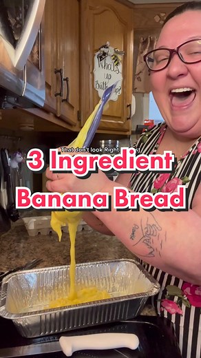 Delicious 3 Ingredient Banana Bread Recipe