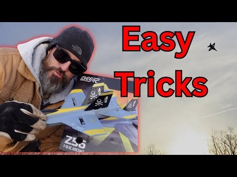 This RC F-18 Jet Is WAY Easier to Fly Than I Expected | DEERC Z56 Review
