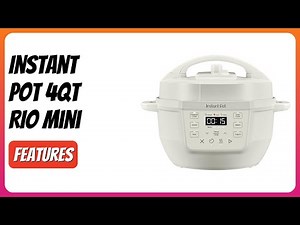 REVIEW (2026): Instant Pot 4QT RIO Mini. Features.