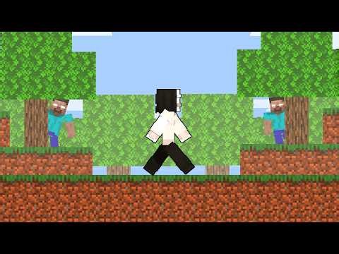 Minecraft But It's 2D (And Something Stalking Me)
