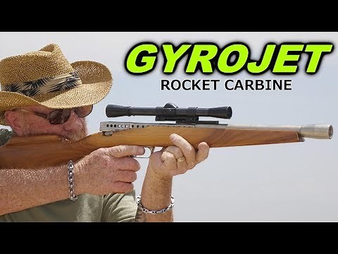 Incredibly RARE! Shooting the MBA Gyrojet ROCKET Carbine