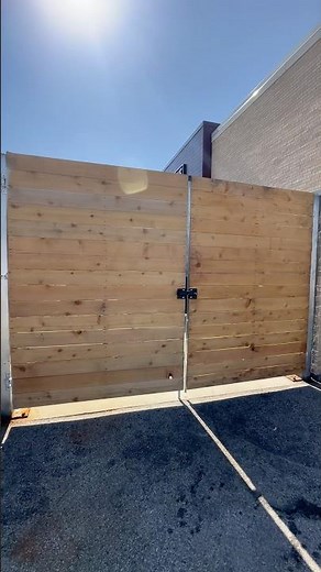 Dumpster Enclosure Gates Installation Illinois https://www.illinoisfencing.com/dumpster-enclosures