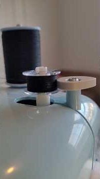 How to wind a bobbin on a Brother sewing machine #sewing #sewingmachine #brother