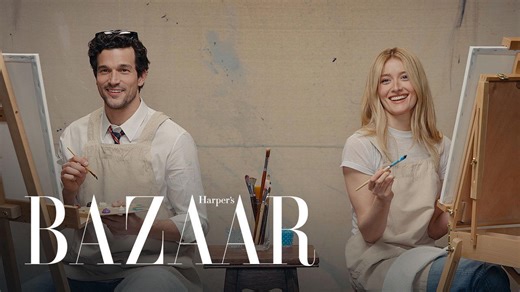 Sarah Pidgeon & Paul Anthony Kelly talk Carolyn Bessette & JFK Jr. | Portrait Mode | Harper’s Bazaar