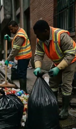 This street was buried under trash… 🗑️
