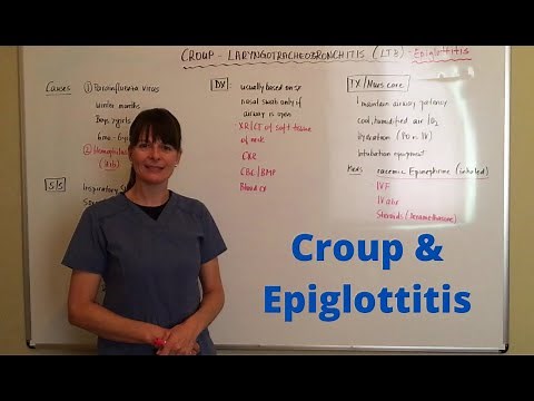 Croup and epiglottitis