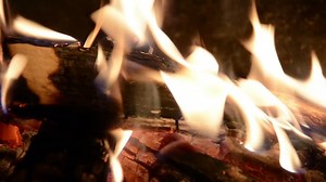 Fire, Campfire, Easter Fire. Free Stock Video
