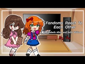 Fandoms React To Each Other || Part 1/? || FNAF And Creepypasta ||