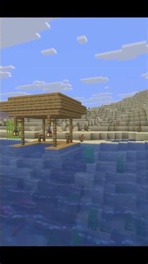 Minecraft: Simple Dock Rate 1 - 10 #shorts
