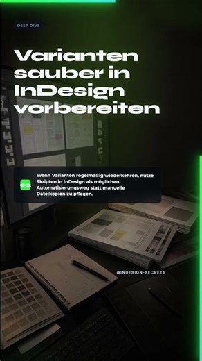 Bedingter Text für saubere Variantenlayouts in InDesign