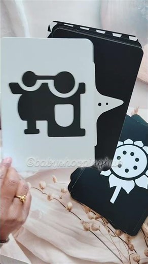 new born baby flash card for brain development