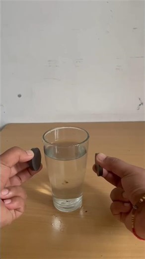 Magnet vs Nail in Water 😳 Real or Fake ? #shorts #telugushorts #shortvideo