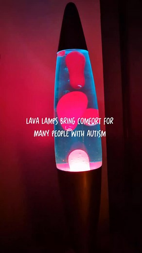 For most people with autism a lava lamp isn’t just decoration.. it’s regulation #autismFamily #autismawareness #autismparent #autismsupport | The Spectrum And Me