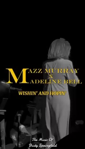Thanks to Dan Renak for sharing with us this video of Mazz and Madeline from the two performances of 'The Music of Dusty Springfield' in Birmingham and London late last year. Credit to YJ for the video edit. | Dusty Springfield