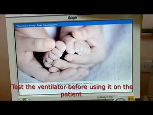 VENTILATOR DRAGER BABYLOG VN500