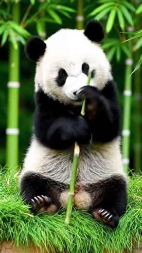 A little panda #funny #panda #pets #cartoon #animation #shorts #youtubeshorts #english #love