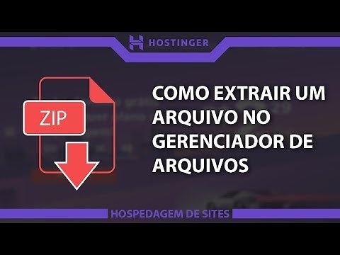 How to extract a file using the file manager on Hostinger