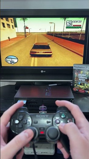 GTA San Andreas - Playstation 2 POV GAMEPLAY - Vertraxis Retro
