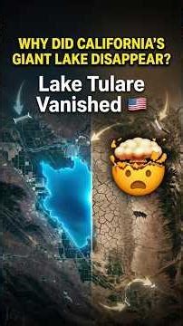 Why California's Giant Lake VANISHED 🤯🌍