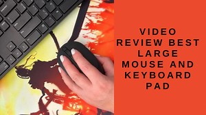 Watch Best Large Mouse and Keyboard Pad Video Review on Amazon Live