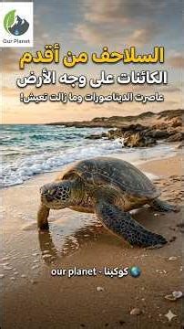 السلاحف من اقدم الكائنات علي وجه الارض!🐢🐢