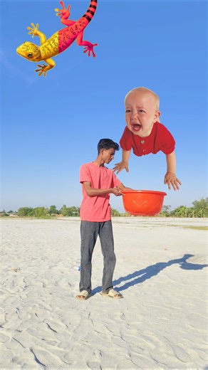 Flying crying babies🤠Catching vs danching gorilla,, cute bhabhi,, parrot,, good day funnyvideo