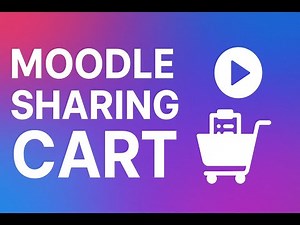 Moodle Sharing Cart Tutorial | Easily Copy Course Content Between Courses