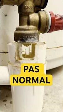 Safety group, this leak is normal… this one is not