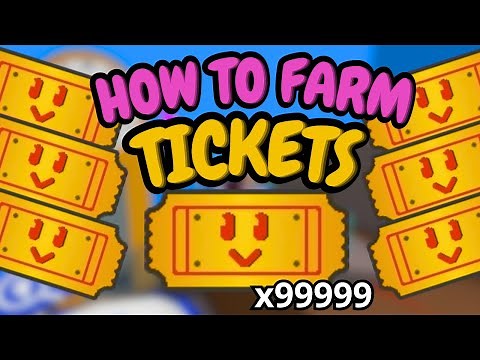 2024 How To *TRULY* Farm Tickets in Bee Swarm Simulator!