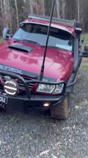 5 link install complete. Bigger lift next 🤔#5link#gupatrol#offroad