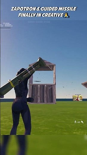 ZAPOTRON & GUIDED MISSILE IS INSANE🔥🔥 #fortnite