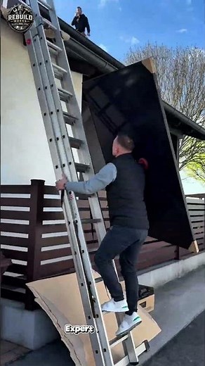 Professional Solar Panel Installation Process ☀️🔧 #SolarEnergy #Installation #RenewableEnergy