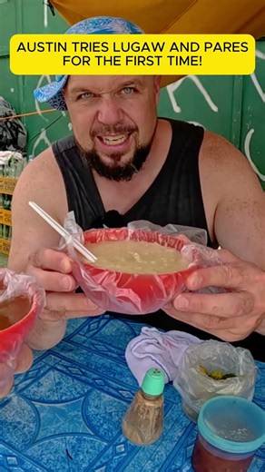 AUSTIN TRIES LUGAW AND PARES FOR THE FIRST TIME!